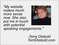 speaking -testimonial